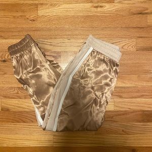 Silk Zara track pants